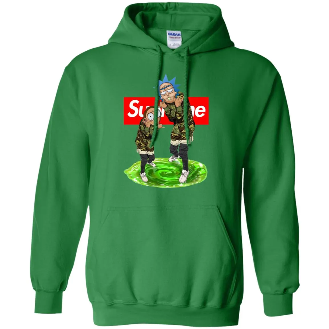 Supreme Rick And Morty Best T-shirt Pullover Hoodie Sweatshirt