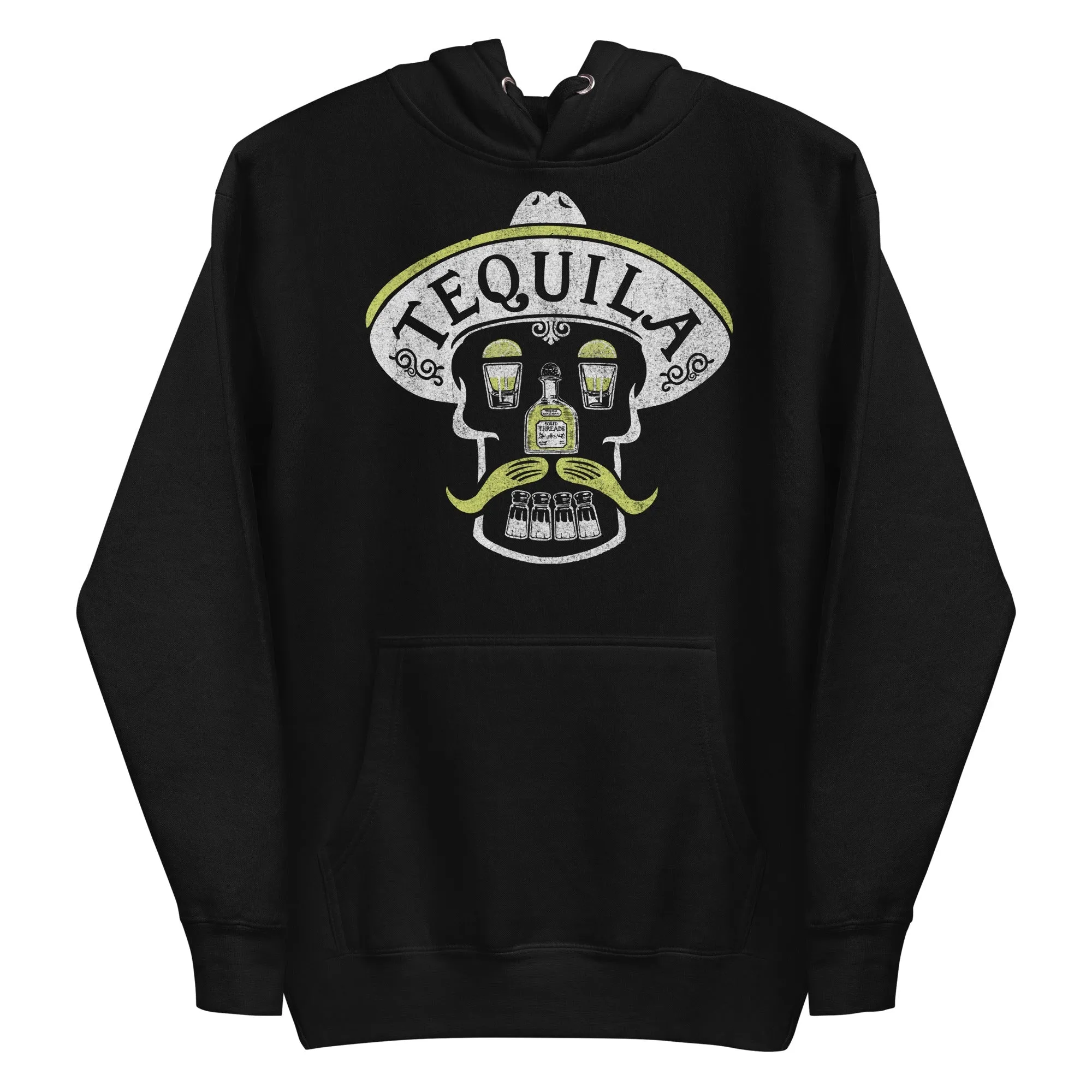 Tequila Skull Classic Fleece Pullover Hoodie