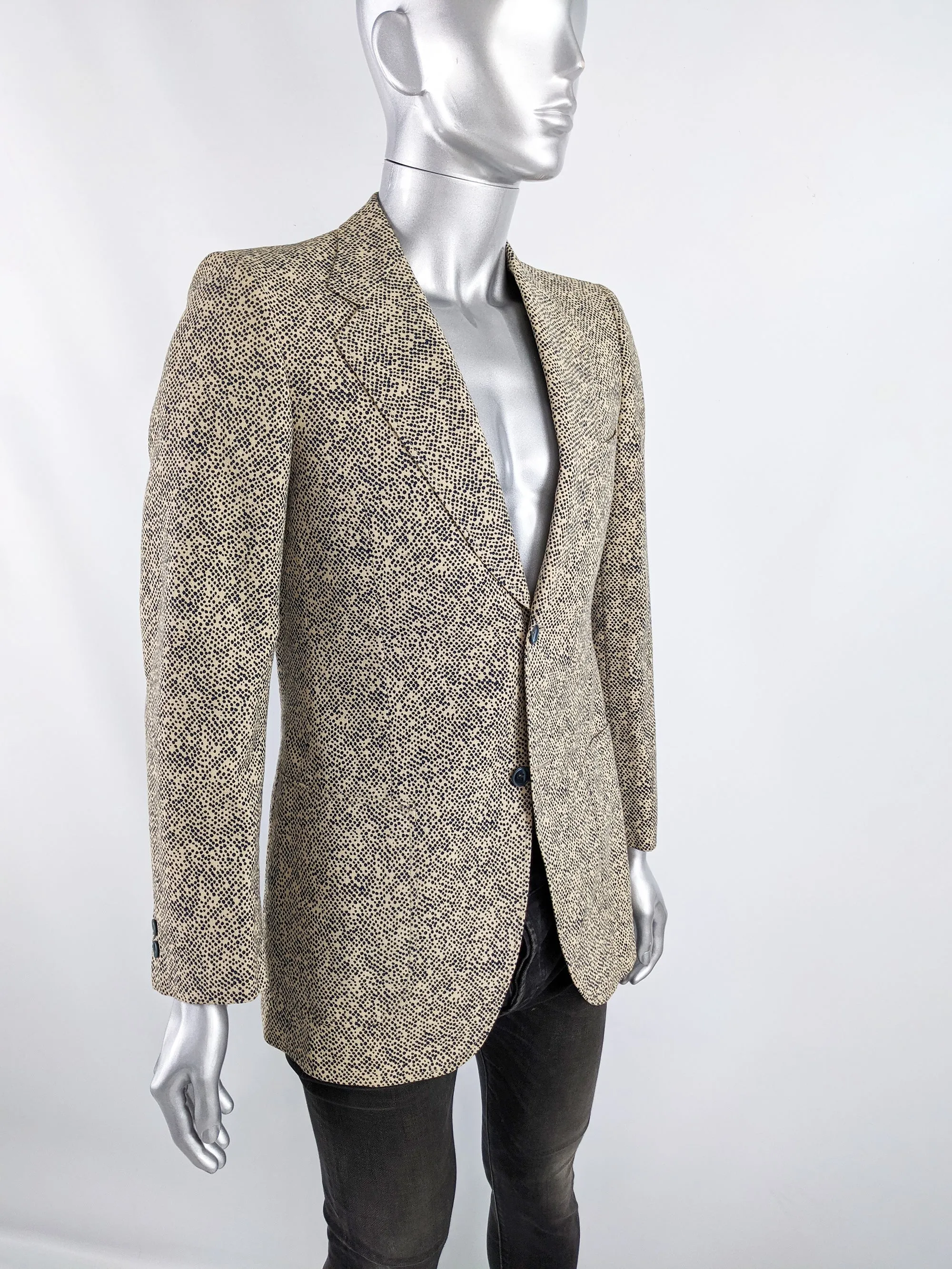 Texere for Lebole Vintage Mens 70s Blazer, 1970s