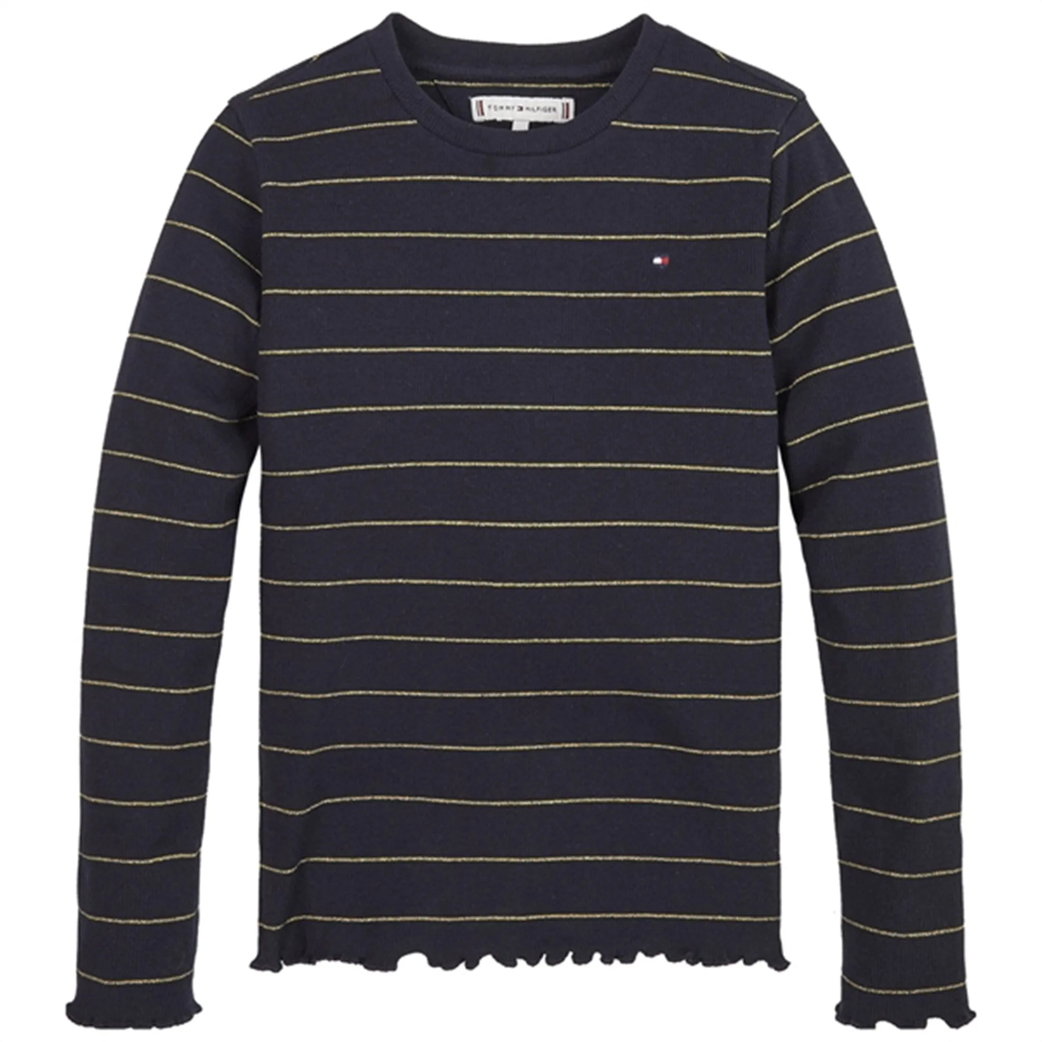 Tommy Hilfiger Stripe Rib Sweater Blue Stripe