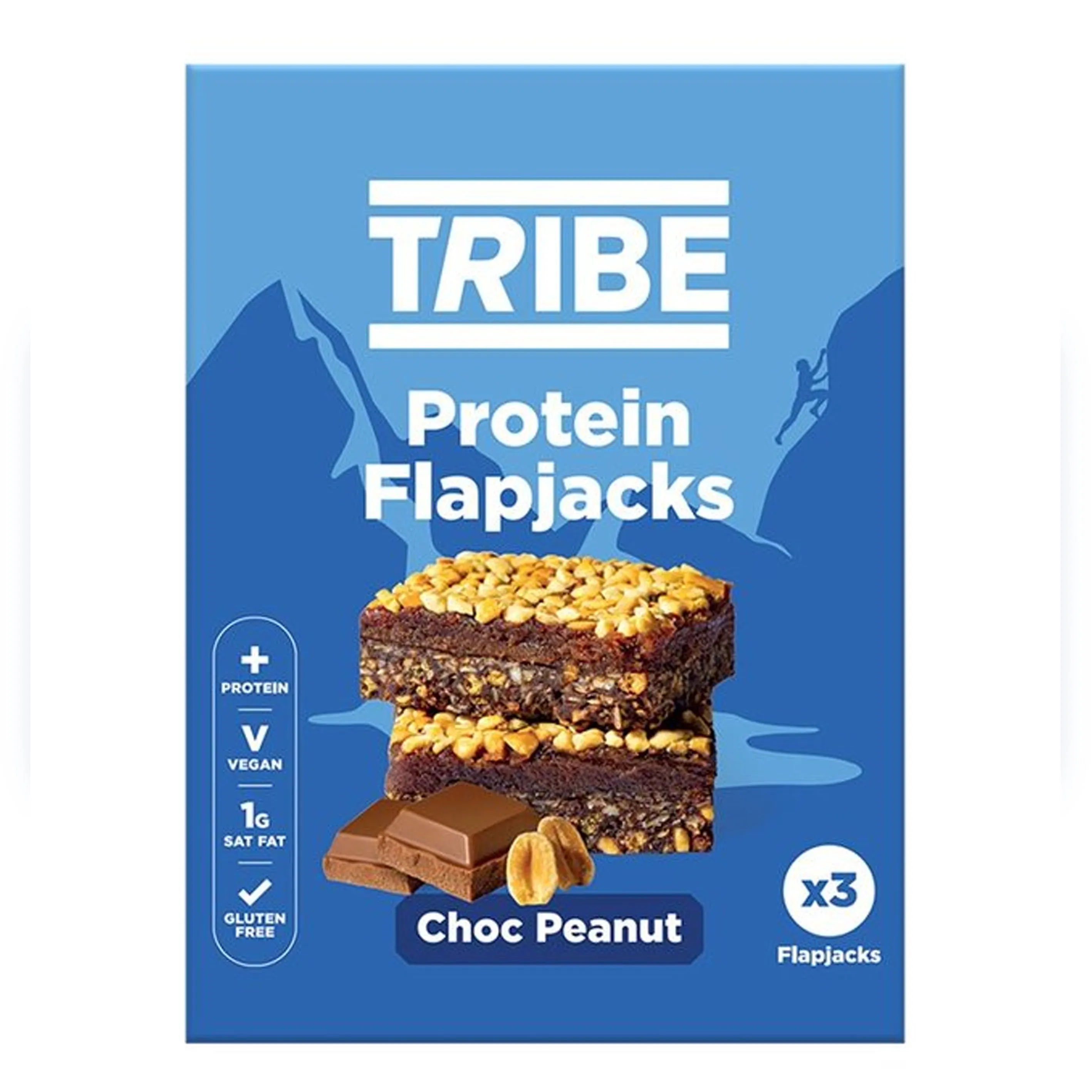 Tribe Protein Flapjack Choc Peanut