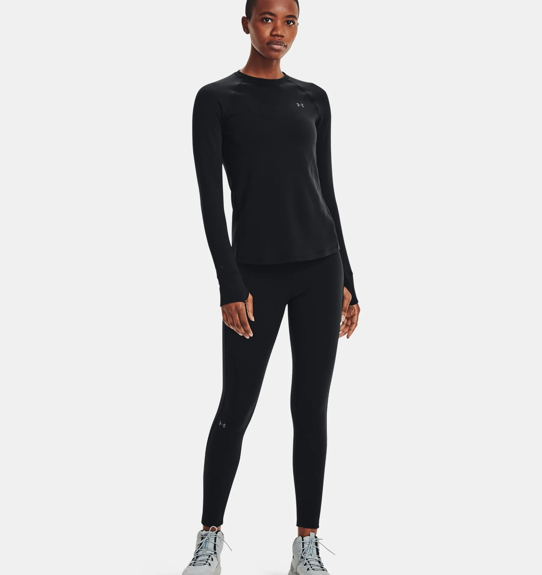 UNDER ARMOUR WOMENS BASE 3.0 CREW