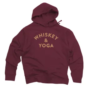 Unisex Whiskey & Yoga Midweight Pullover Hoodie