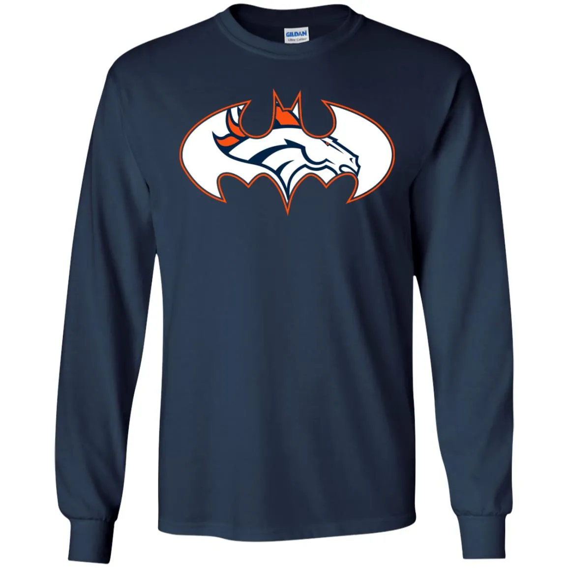 We Are The Denver Broncos Batman Nfl Mashup Men Long Sleeve Shirt