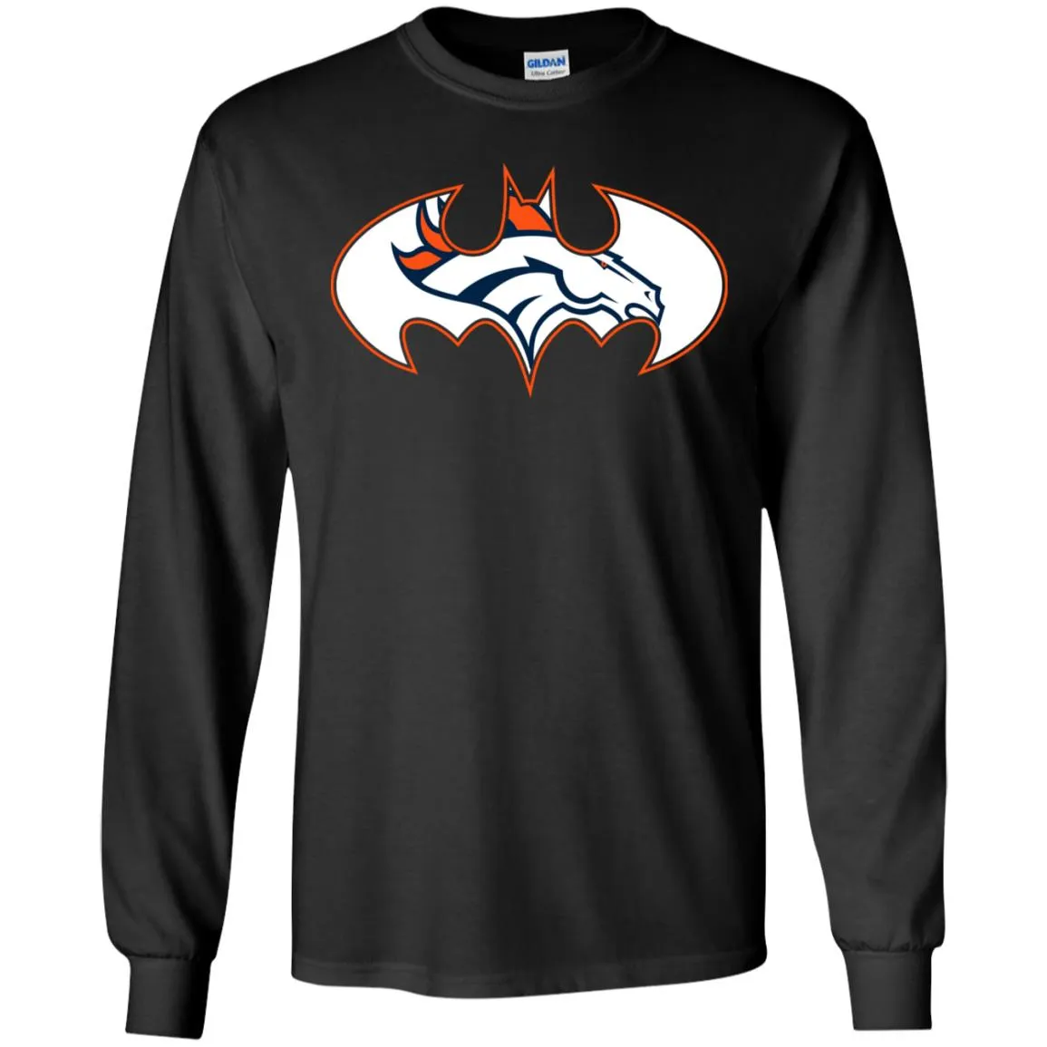 We Are The Denver Broncos Batman Nfl Mashup Men Long Sleeve Shirt