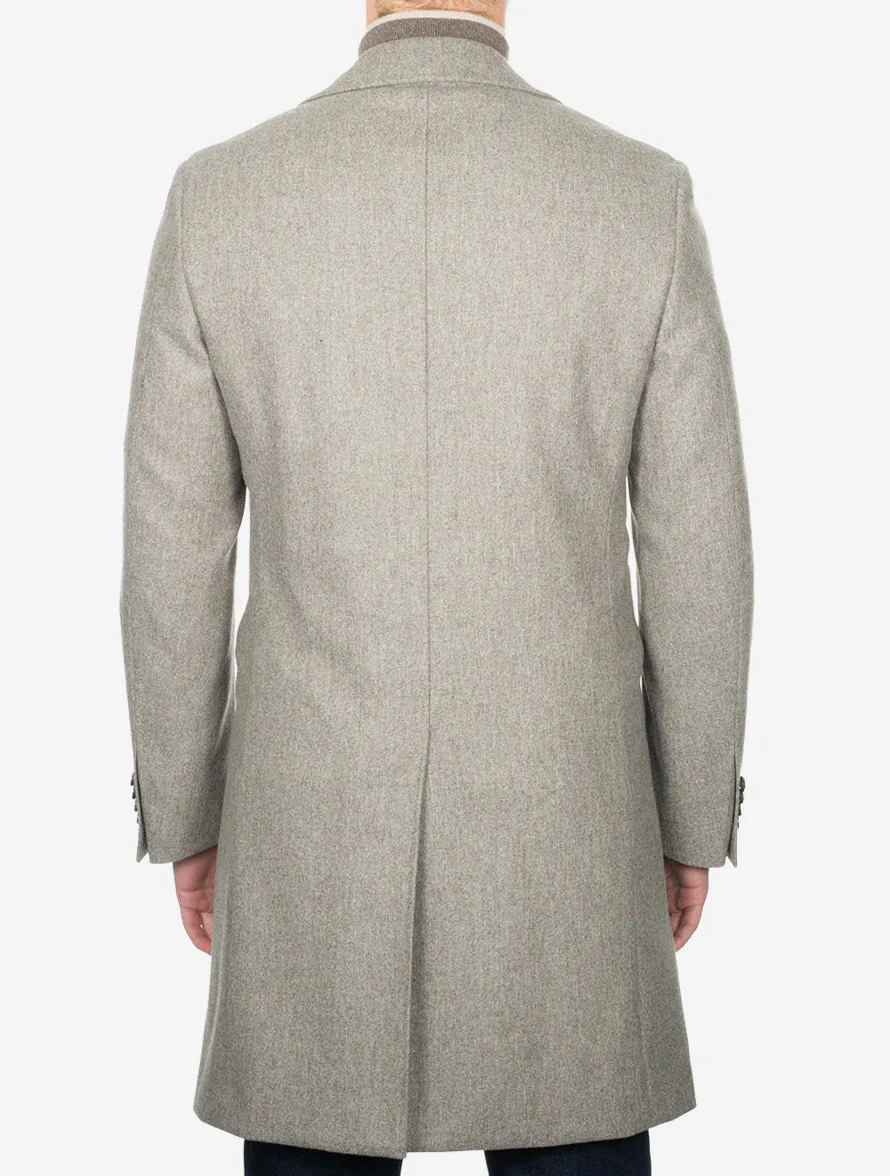 Wool Overcoat Beige